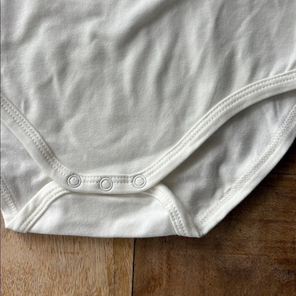 NWOT Mayoral Cream Baby Bodysuit 18m